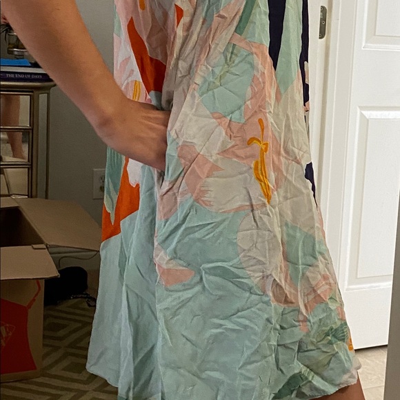 Anthropologie Maeve Silk Dress EUC - Picture 3 of 7